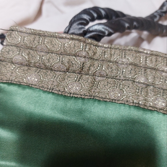 Vintage Chinese Silk Embroidered Bag - Picture 5 of 9